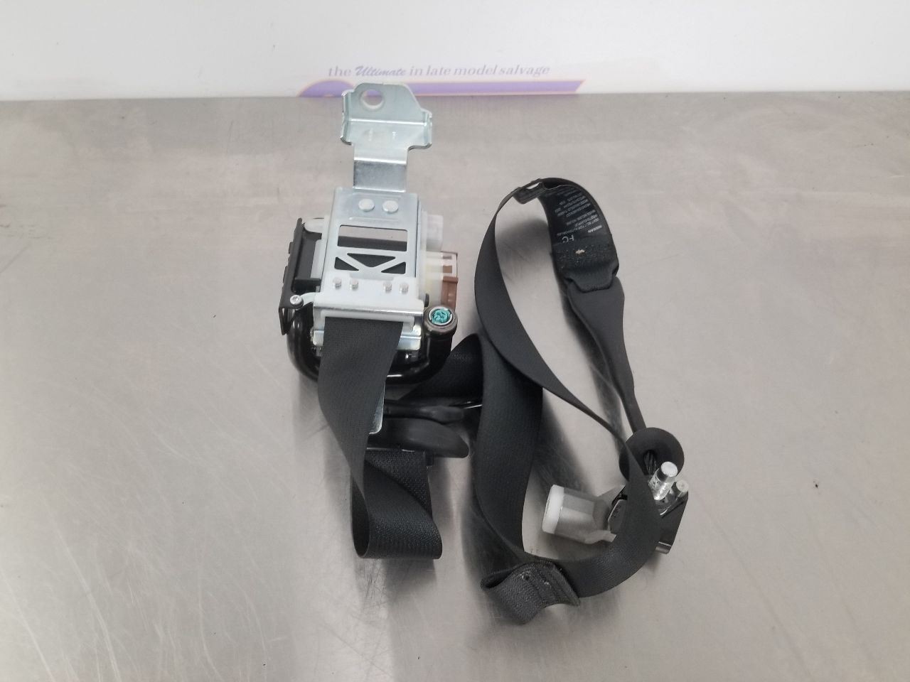 22 2022 NISSAN FRONTIER CREW PASSENGER RIGHT FRONT SEAT BELT RETRACTOR BLACK