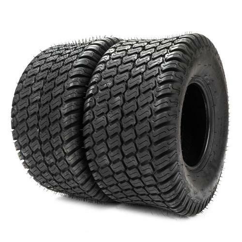 2pcs 18x9.50-8 18x9.5-8 18x9.5x8 Lawn Mower Golf Cart Turf Tires 4 Ply Rated