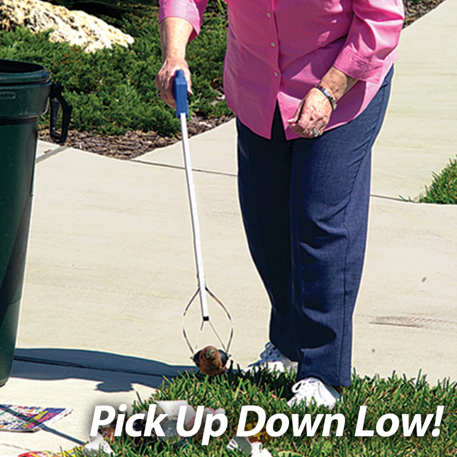 New Gopher II Deluxe Pick Up & Reaching Aid, Blue, as Seen on TV. (1 Pack)