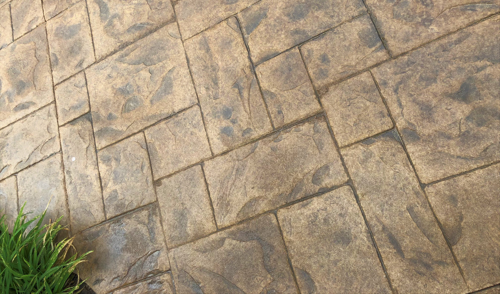 BC Ashler | 5 pc. Decorative Concrete Stamp Set by Walttools