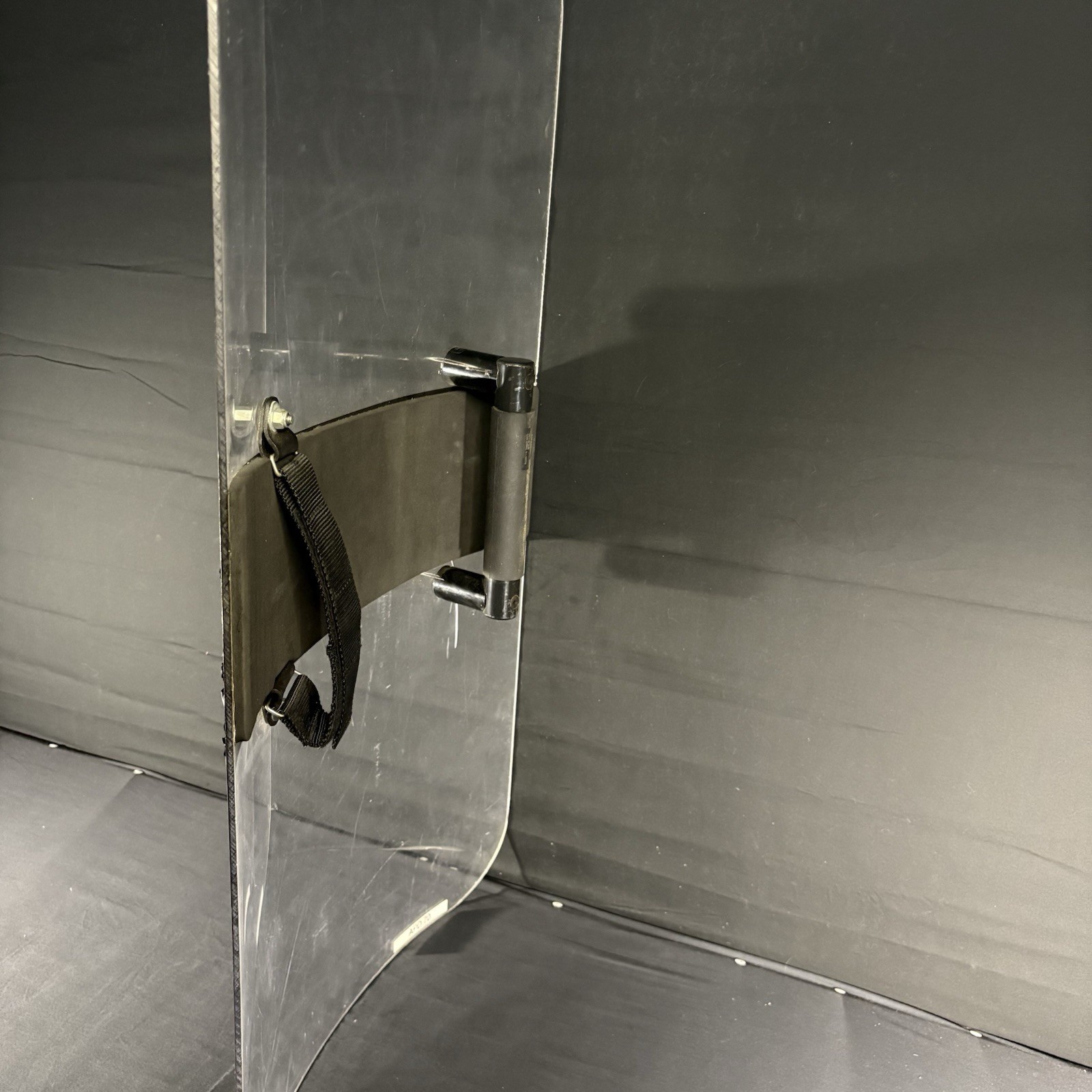 AETCO Police Riot Shield U.S.A. Made With Small Crack