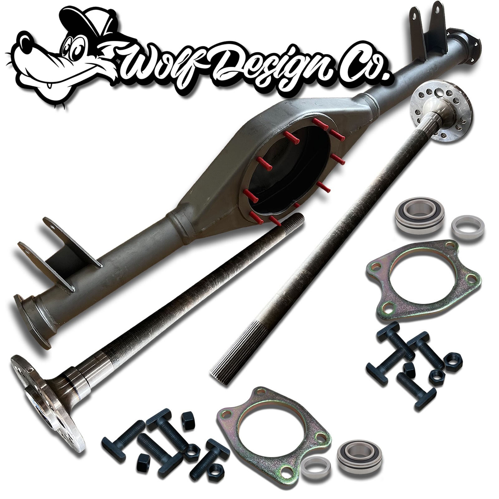 1959-1964 Impala Bel Air Shortened Narrowed Rear End & 31 Spline Axles Ford 9"