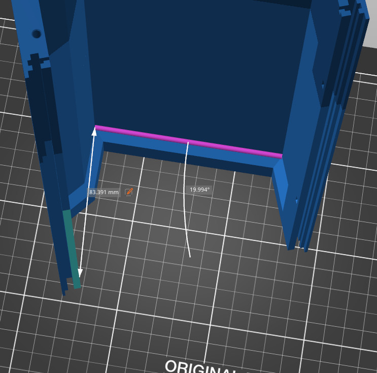 Moog style 60hp skiff Desktop Eurorack module modular synth case with rails