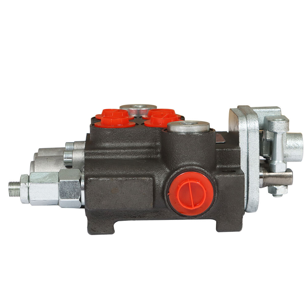 2 Spool 11GPM Hydraulic Control Valve Double Acting Tractor Loader W/Joystick