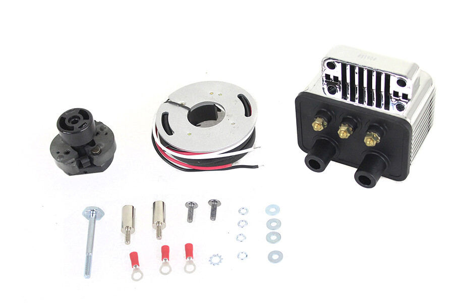 Harley Single Fire Ignition Coil Kit FXR FXST FXD EVO BT XL FL V-Twin 32-1626 X7