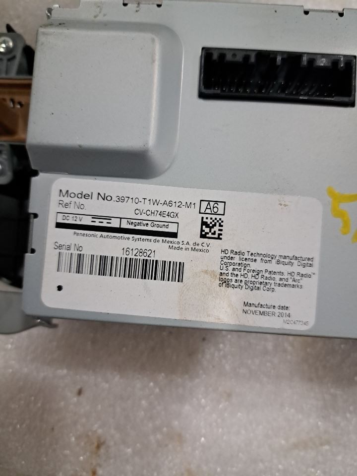 2015 Crv/Cr-v Info Display Screen Sku#4301822