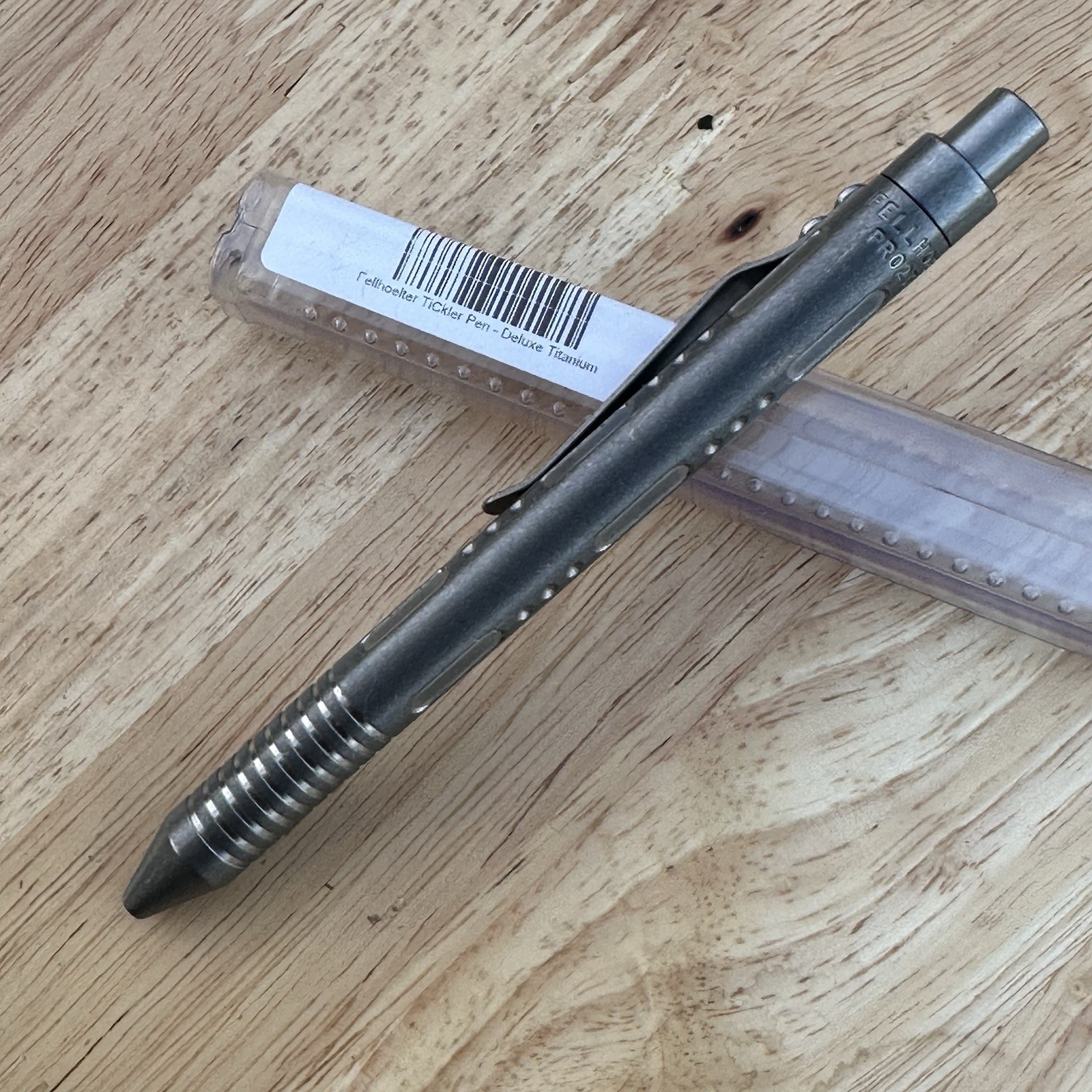 Fellhoelter Tickler Titanium Pen