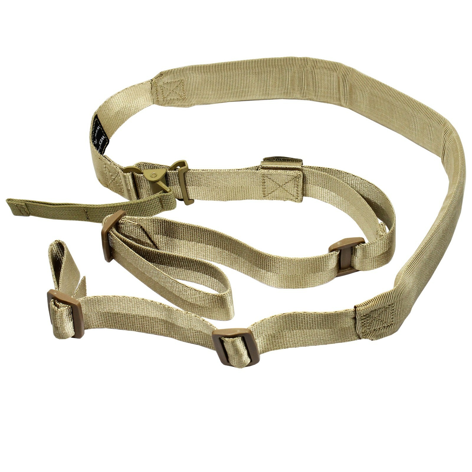 West Lake Wide Padded Quick Adjust QD 2 point Rifle Sling with Push-on QD Swivel