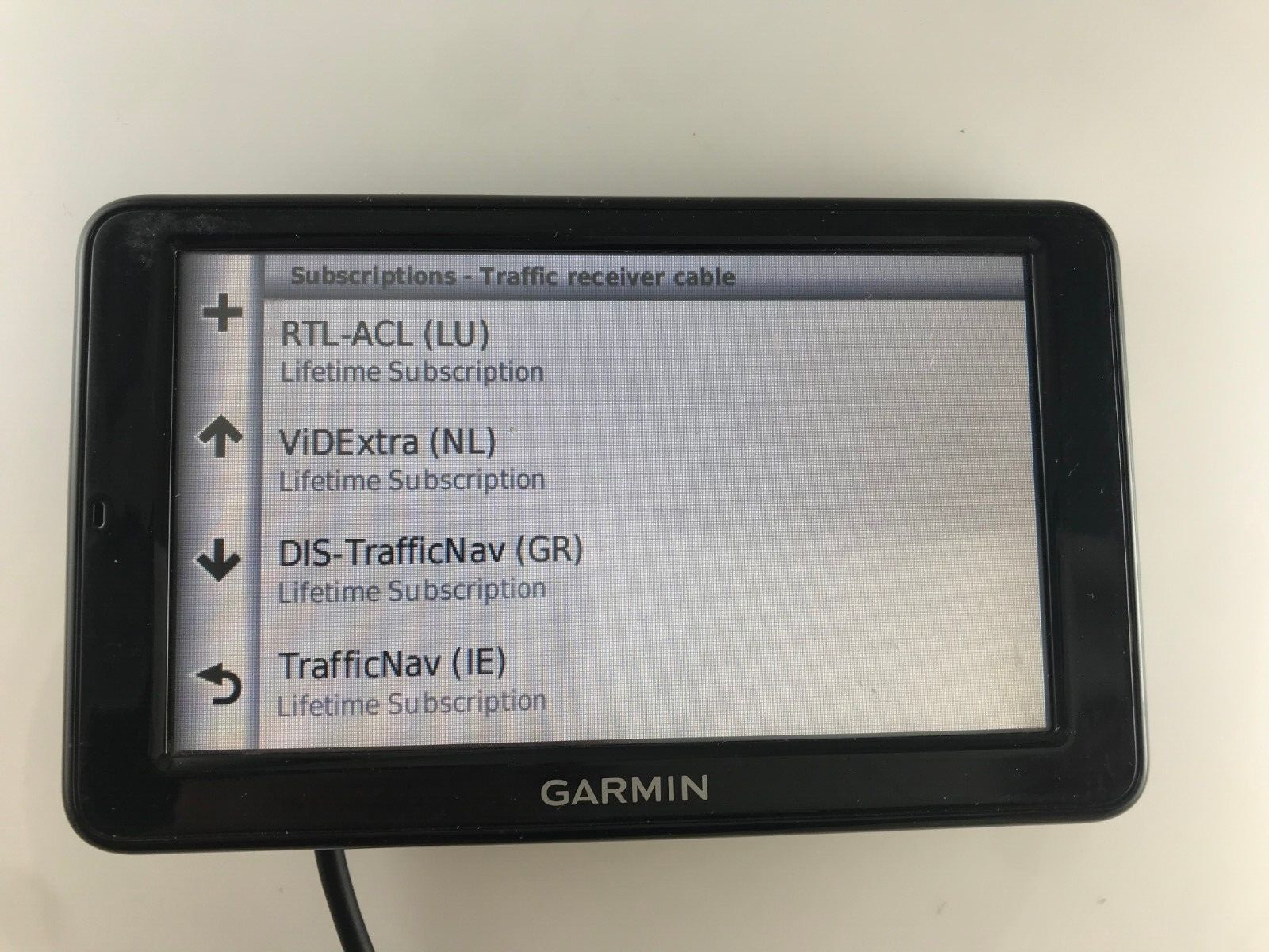 Original GARMIN GTM 36 Traffic Receiver charger Power cable + Antenna Extension