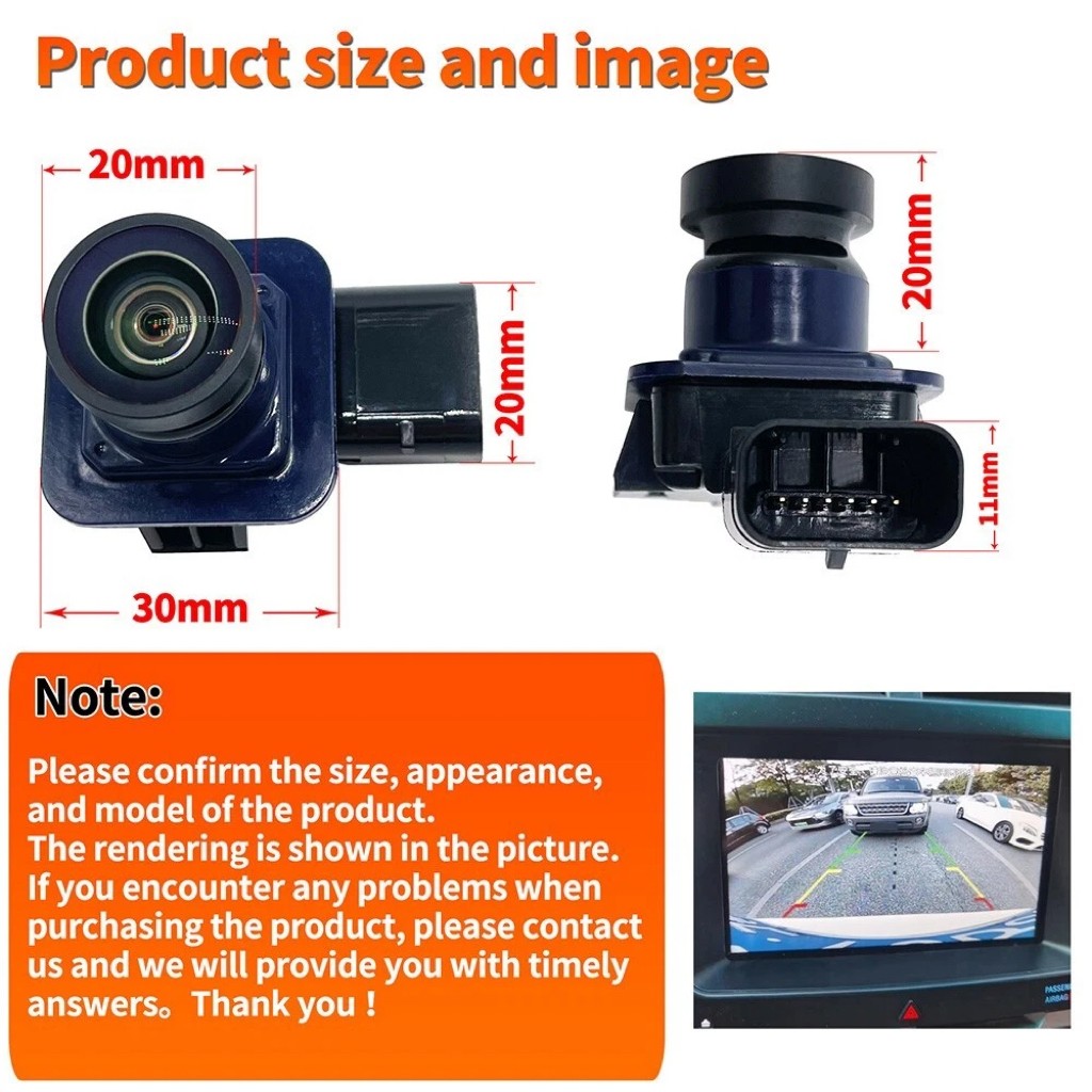 OEM Genuine Rear View Back Up Camera For Ford Escape 2014-2016 EJ5Z-19G490-A