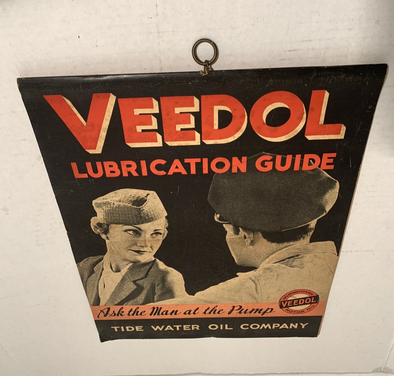 Veedol Lubrication Guide  1928-1934 Fantastic Condition For It's Age Cars, Truck