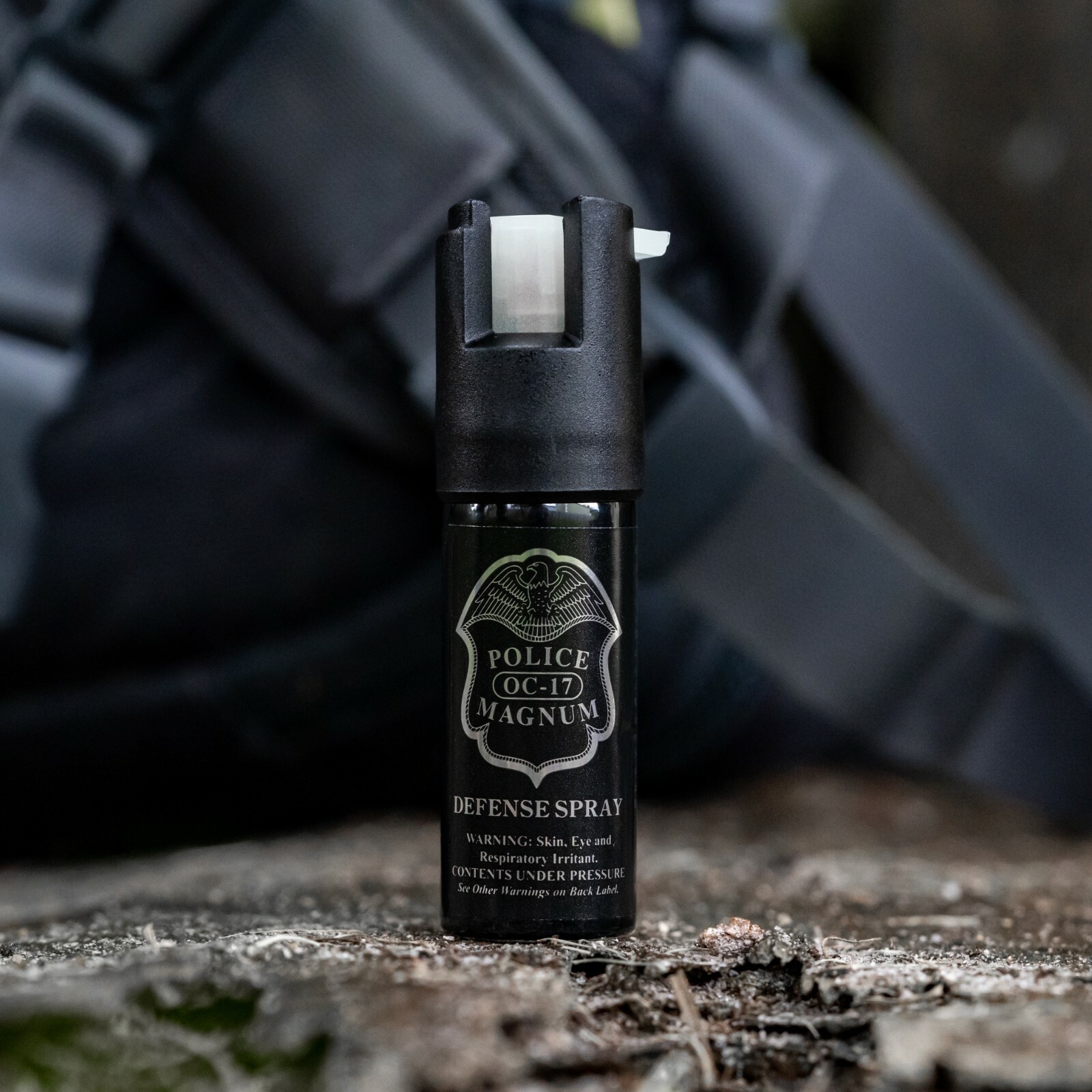 4 Police Magnum pepper spray .50oz GID actuator self defense security protection