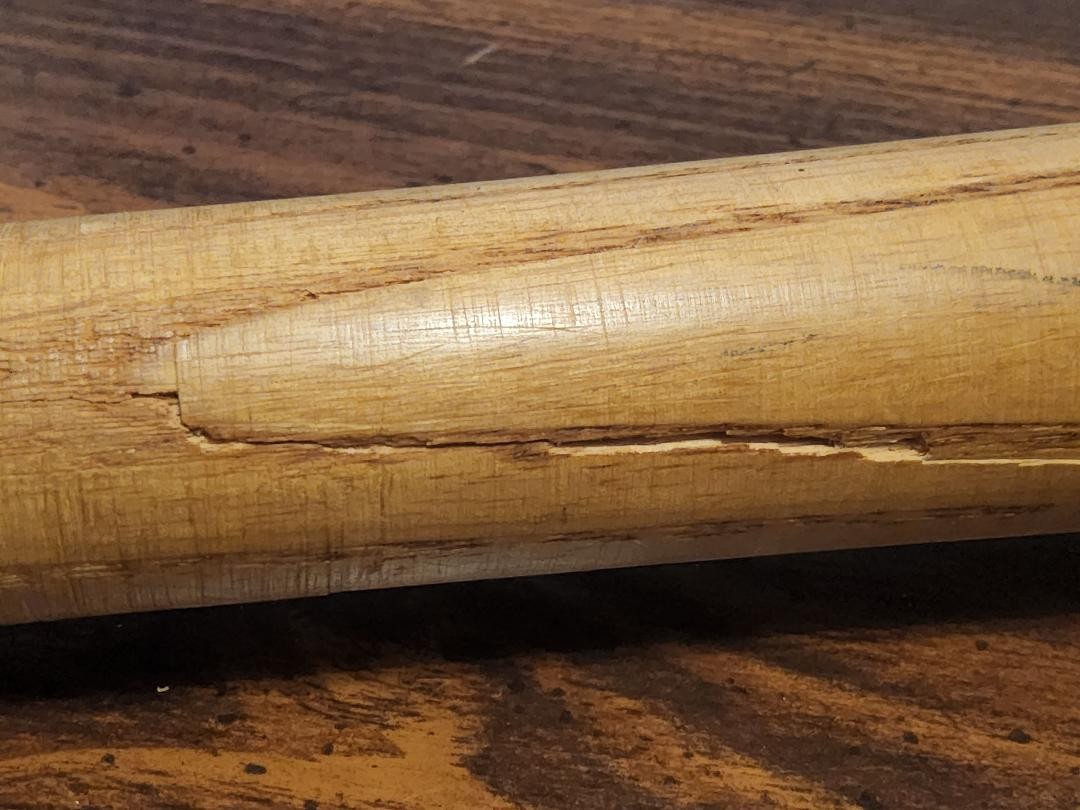 Pittsburgh Pirates ANDY VAN SLYKE Game Used 1990 Rare 1 Year Model M110 Bat