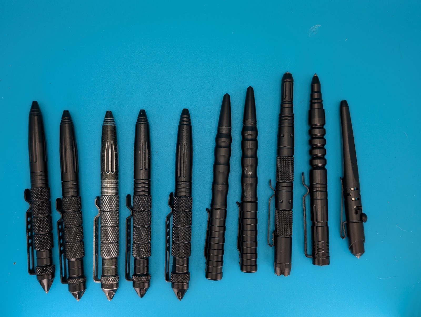 Lot of 10 Self Defense Tactical Pens Ballpoint!