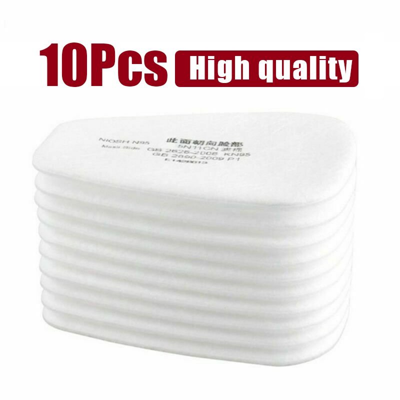 17 in1 Half Face Gas Mask Facepiece Spray Painting Respirator Safety Suit F 6200