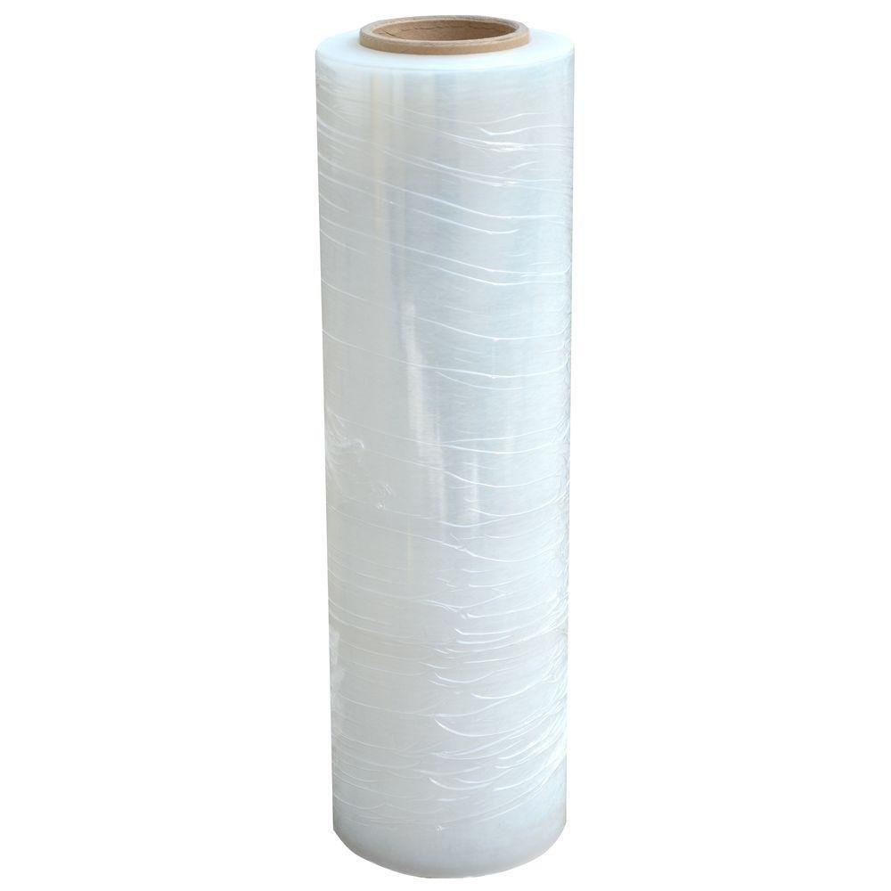 4 Rolls Hand Stretch Plastic Film Shrink Pallet Wrap 18" X 1500 FT Heavy Duty
