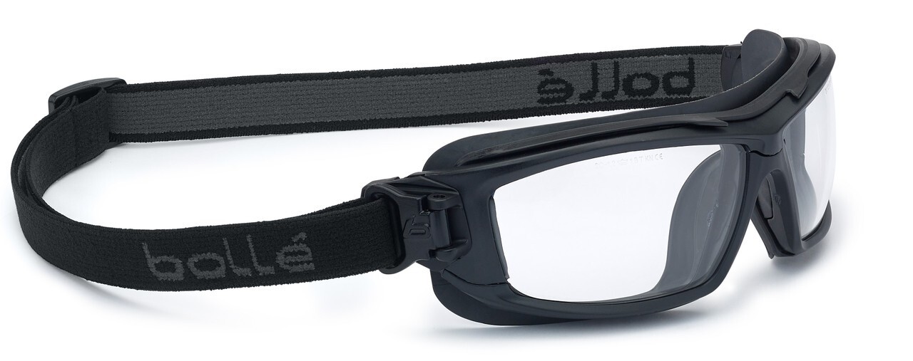 Bolle Safety ULTIM8 Ballistic Safety Goggles Anti-Fog Anti-Scratch Platinum Coat