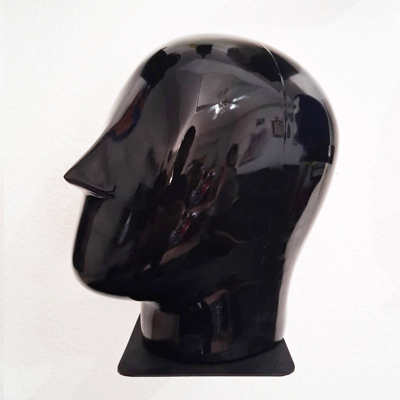 Fiberglass Head for Lucha Libre / Wrestling Masks with Metal Brake Angle Shelf