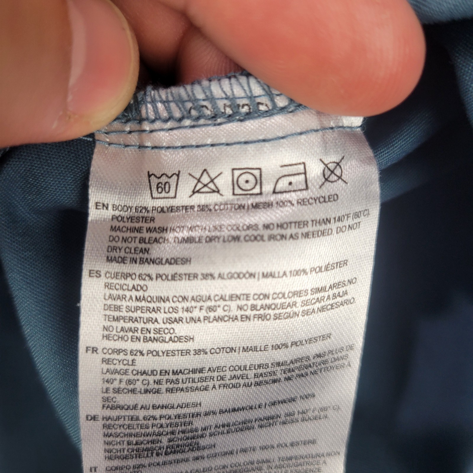 Chef Works Varkala Chef Coat Unisex Large Teal Innovasian Off Set Zipper Front