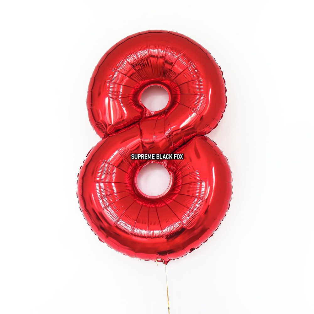 40" Large Foil Letter Balloons Number Balloon Float Helium Silver Gold Hot Pink