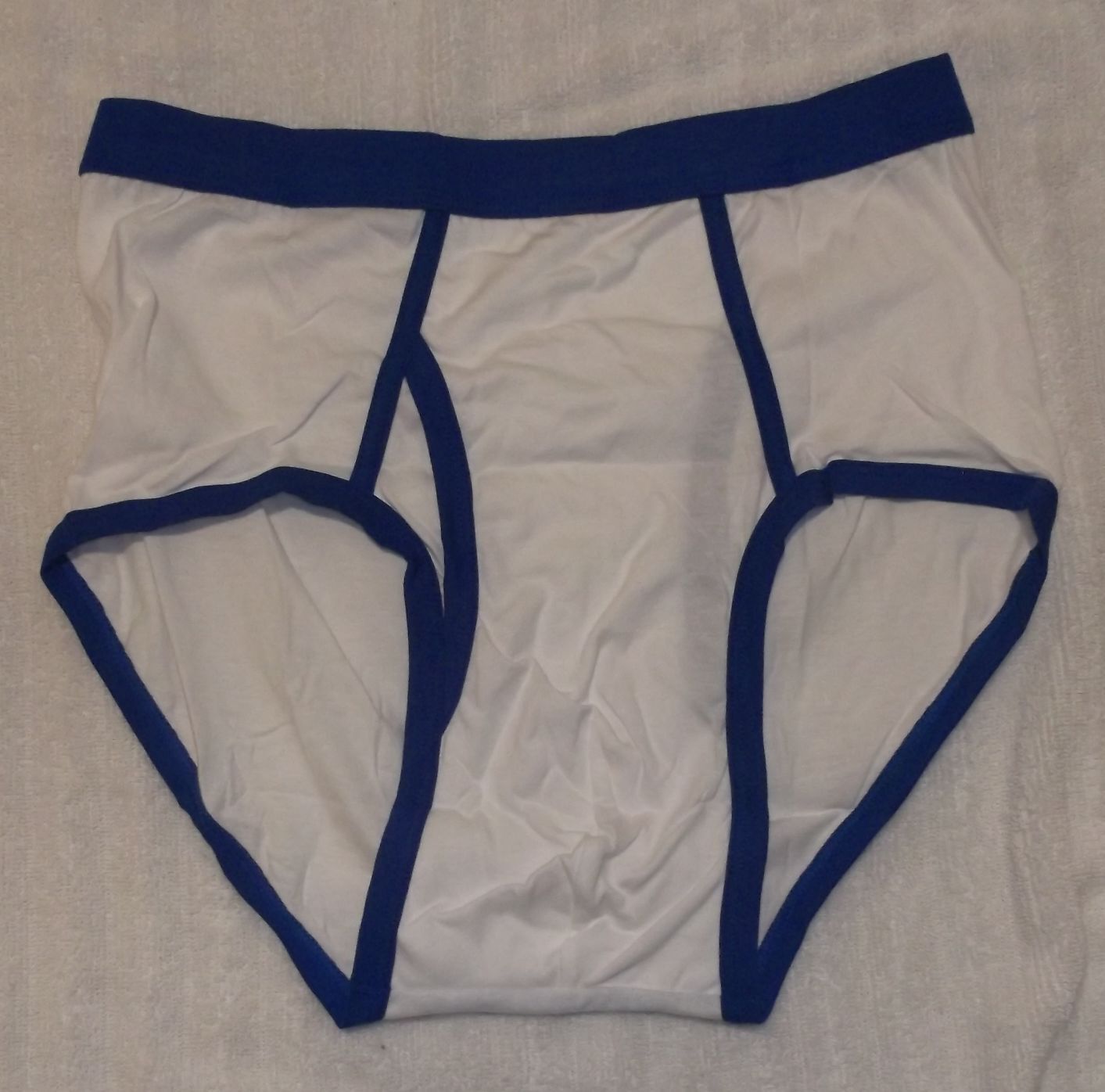 Men's Pattern / Cartoon / Colored Waistband Adult Briefs Underwear S, M, L