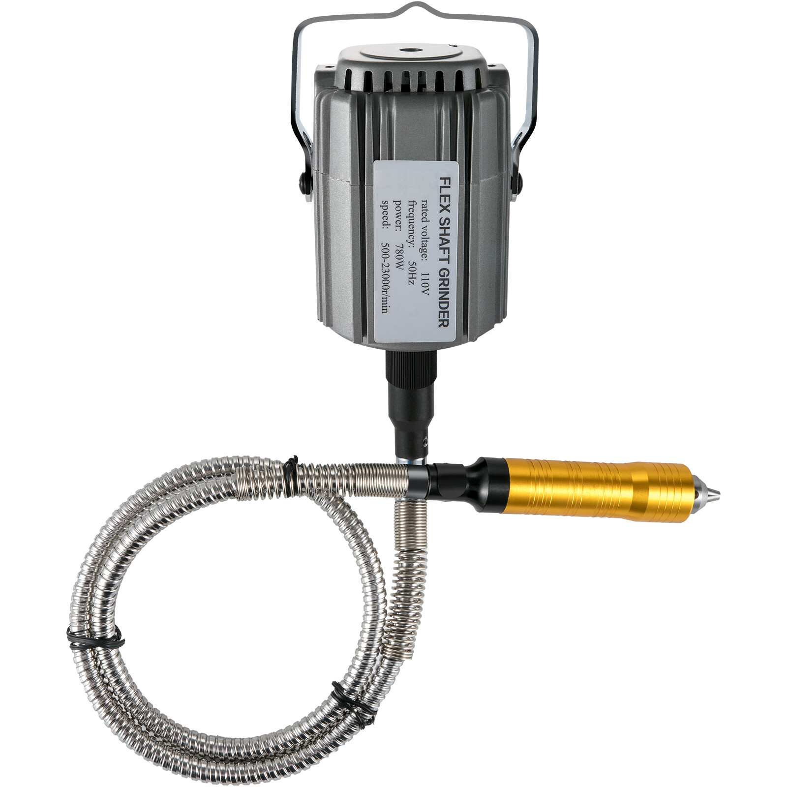 VEVOR 780W Rotary Flex Shaft Grinder Hanging Grinding Carver Electric Tool Kits