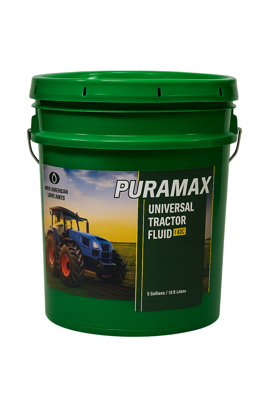 North American PURAMAX Universal J20C Tractor Hydraulic Fluid; 5 Gallon Pail