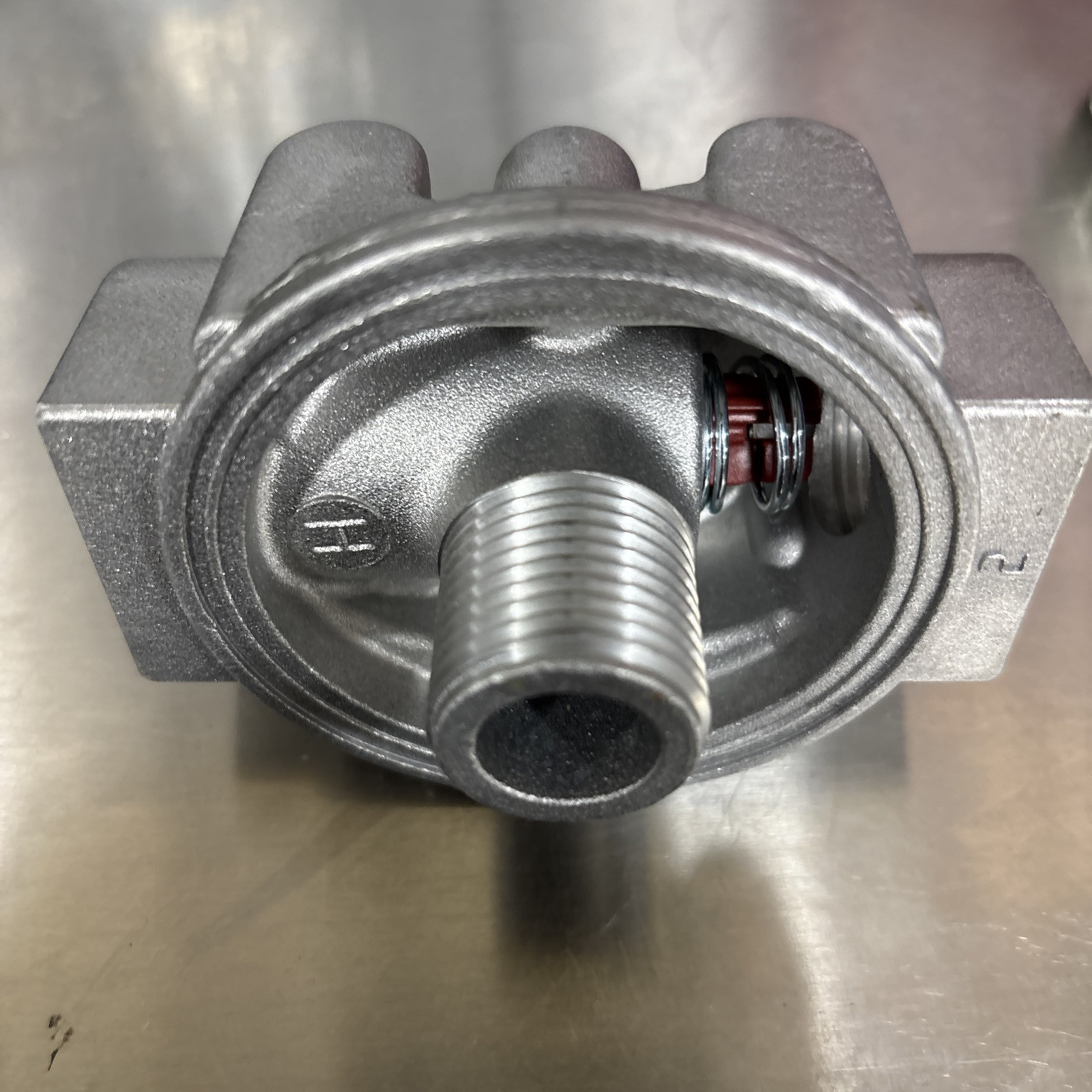 Mini Excavator M26X R3/4 BSPT Hydraulic Filter Adapter