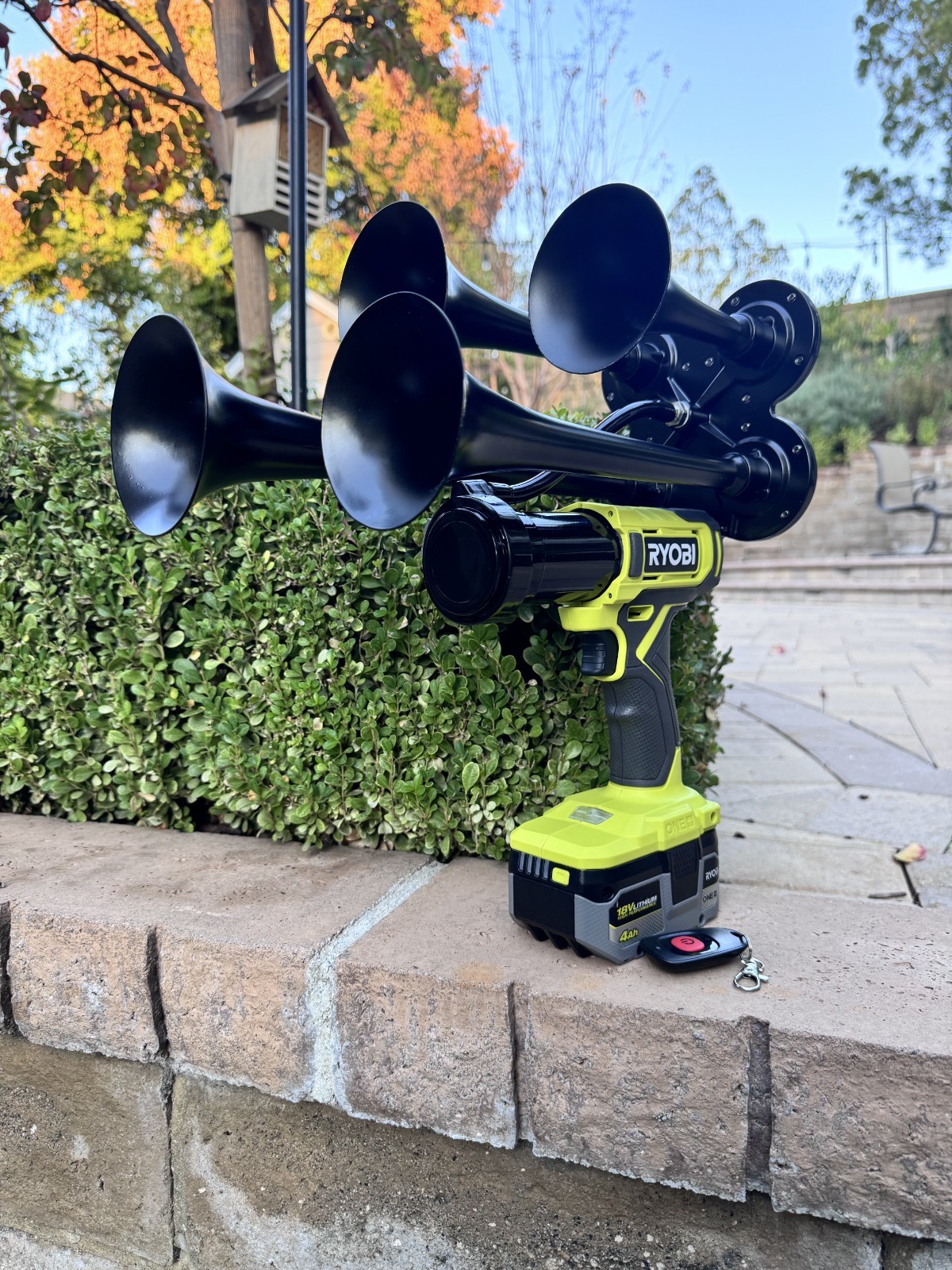 Ryobi Train Horn + Remote Control | Assembled in USA