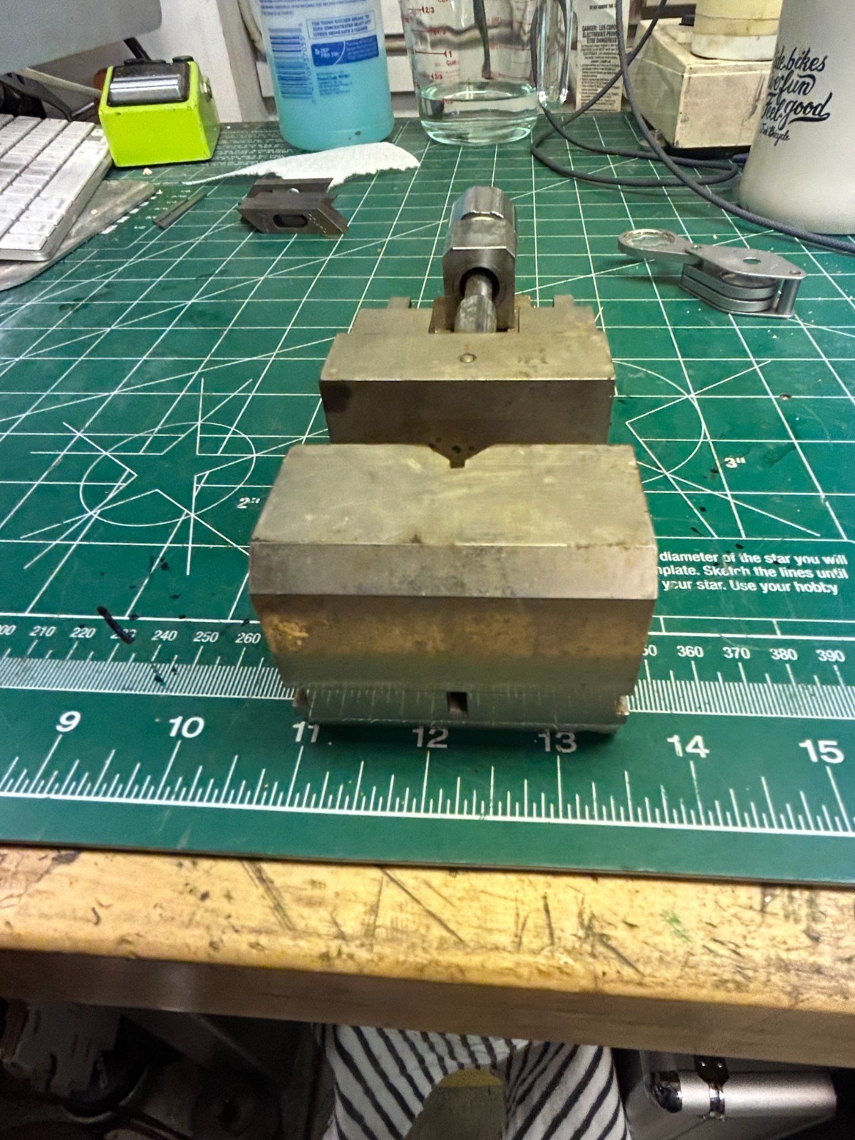 MACHINIST HmSh LATHE MILL 2 1/2" Tool Makers Precision Sine Vise Grinding