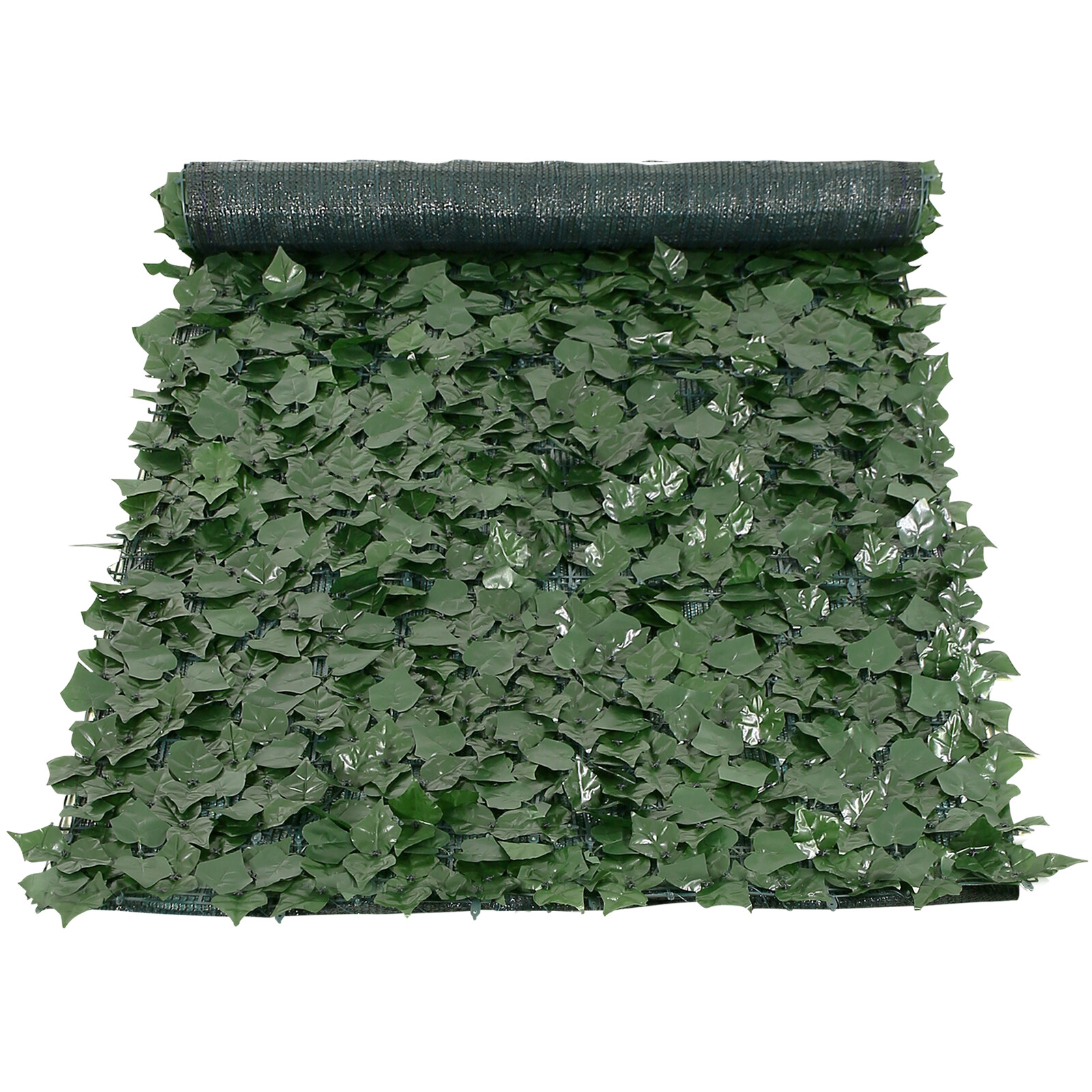 VEVOR 39x98" Artificial Faux Ivy Leaf Privacy Fence Screen w/Mesh Cloth Backing