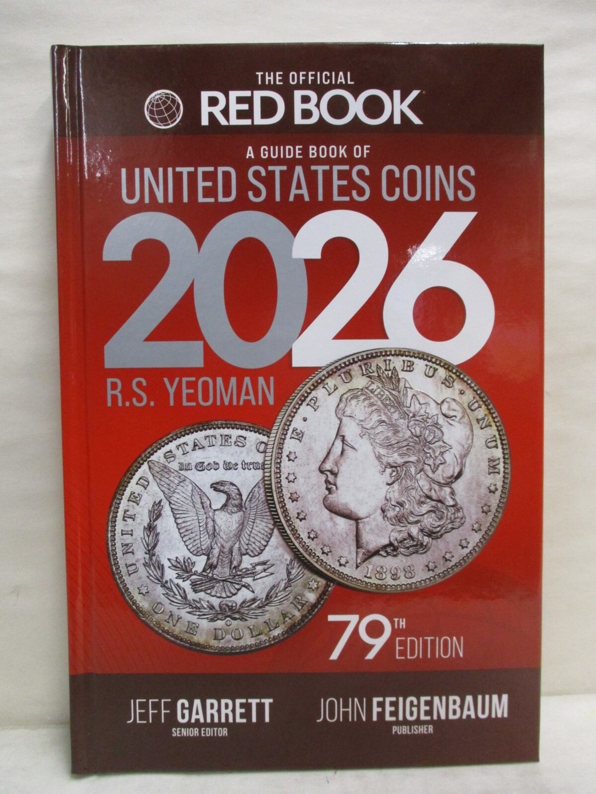 2026 Whitman Red Book United States Coins 79th Ed Hardcover Price Guide Yeoman