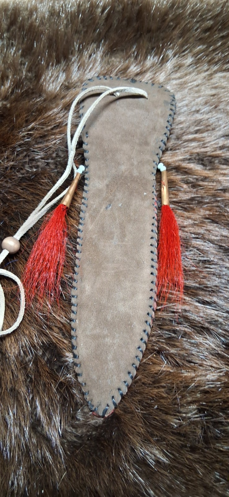 Native American Neck Knife Sheath
