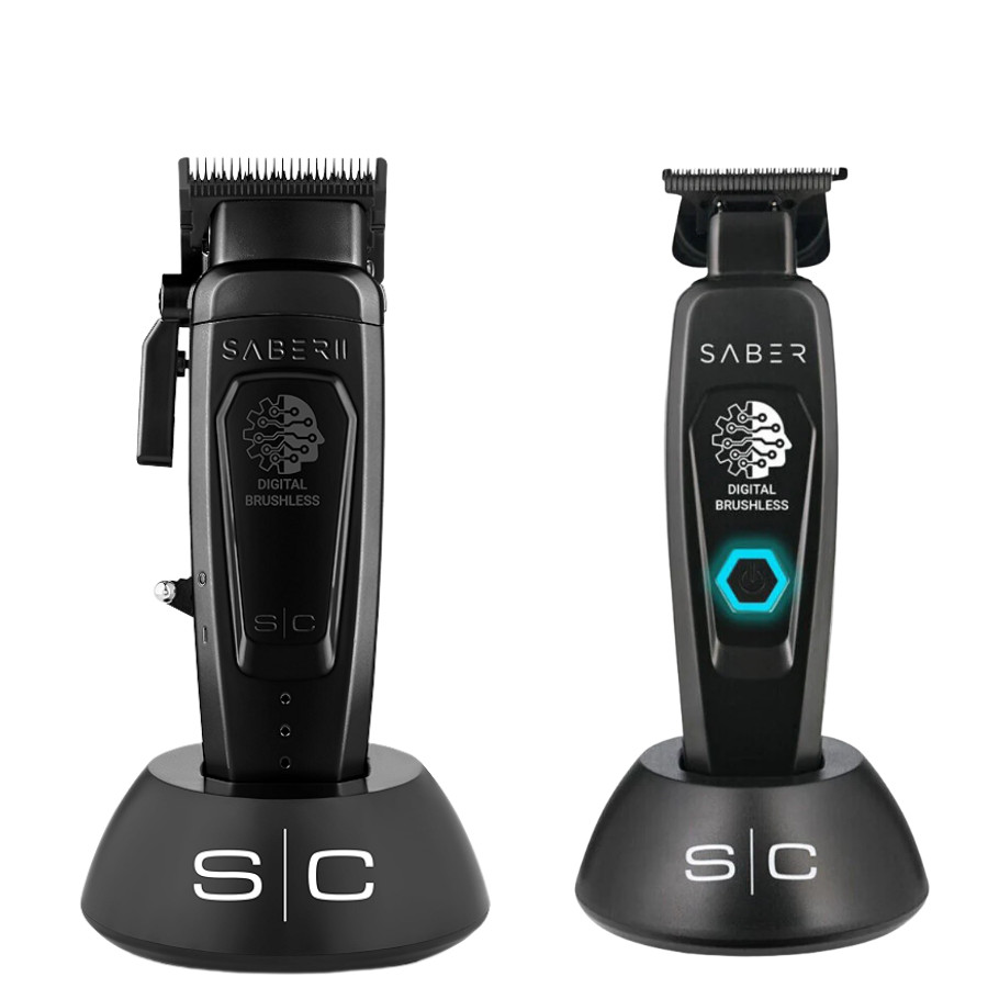 Stylecraft Saber 2.0 Black Clipper & Trimmer Combo - BRAND NEW