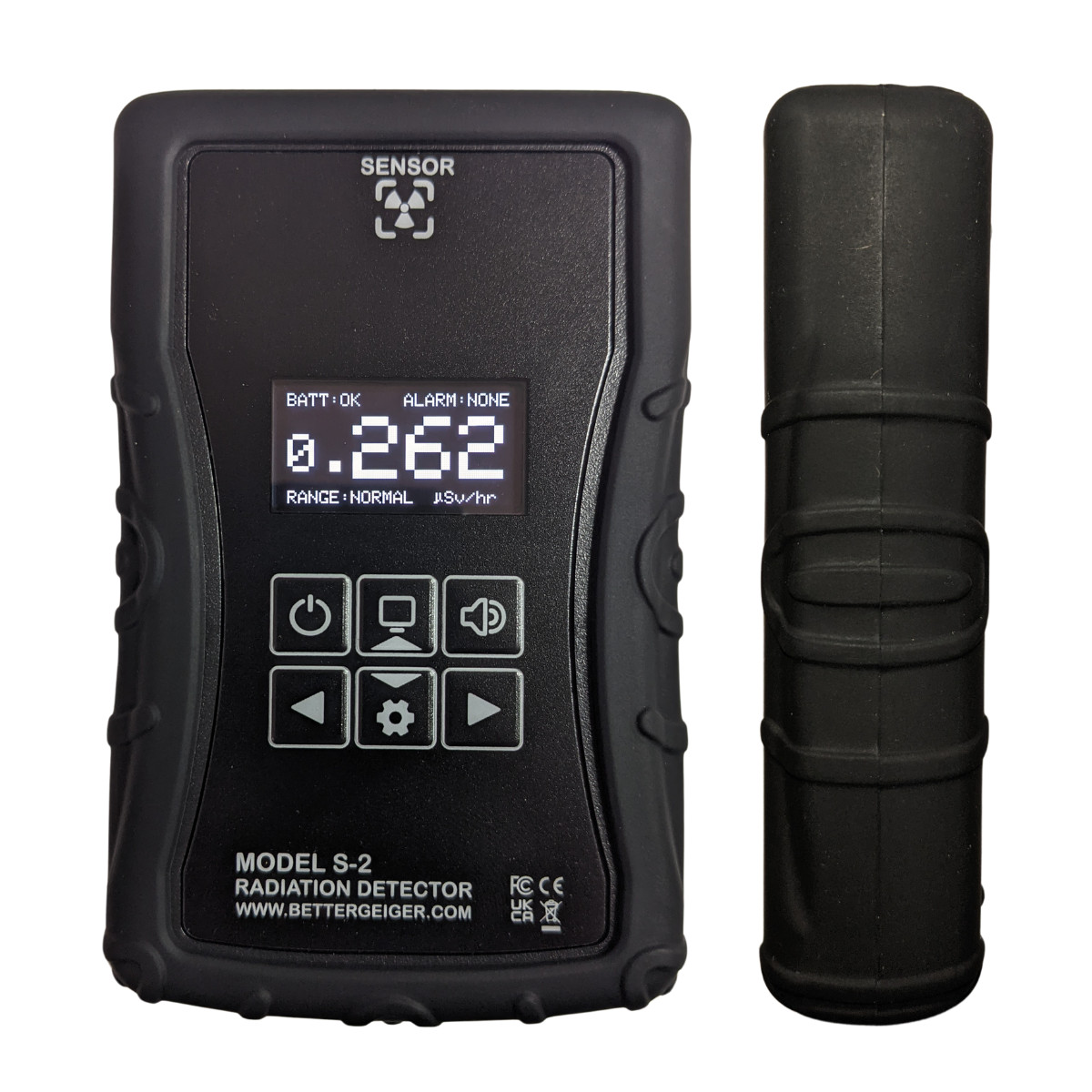 Better Geiger S2 - High Range Geiger Counter - Scintillator Dosimeter