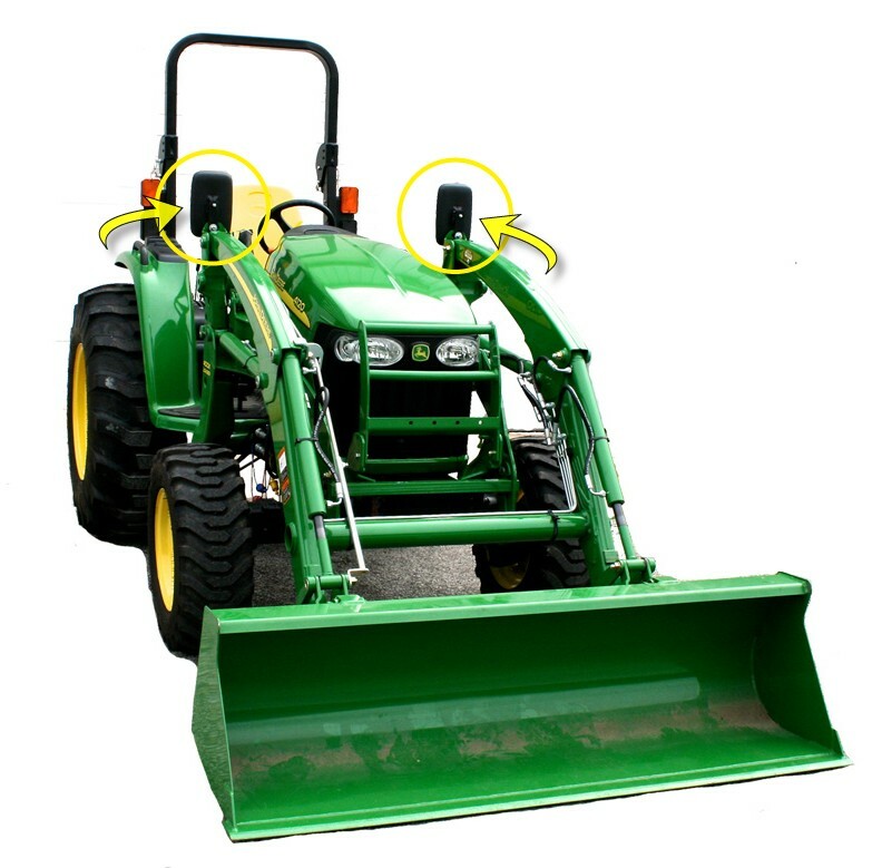 John Deere and New Holland Boomer/Loader/Tractor Mirror Kit