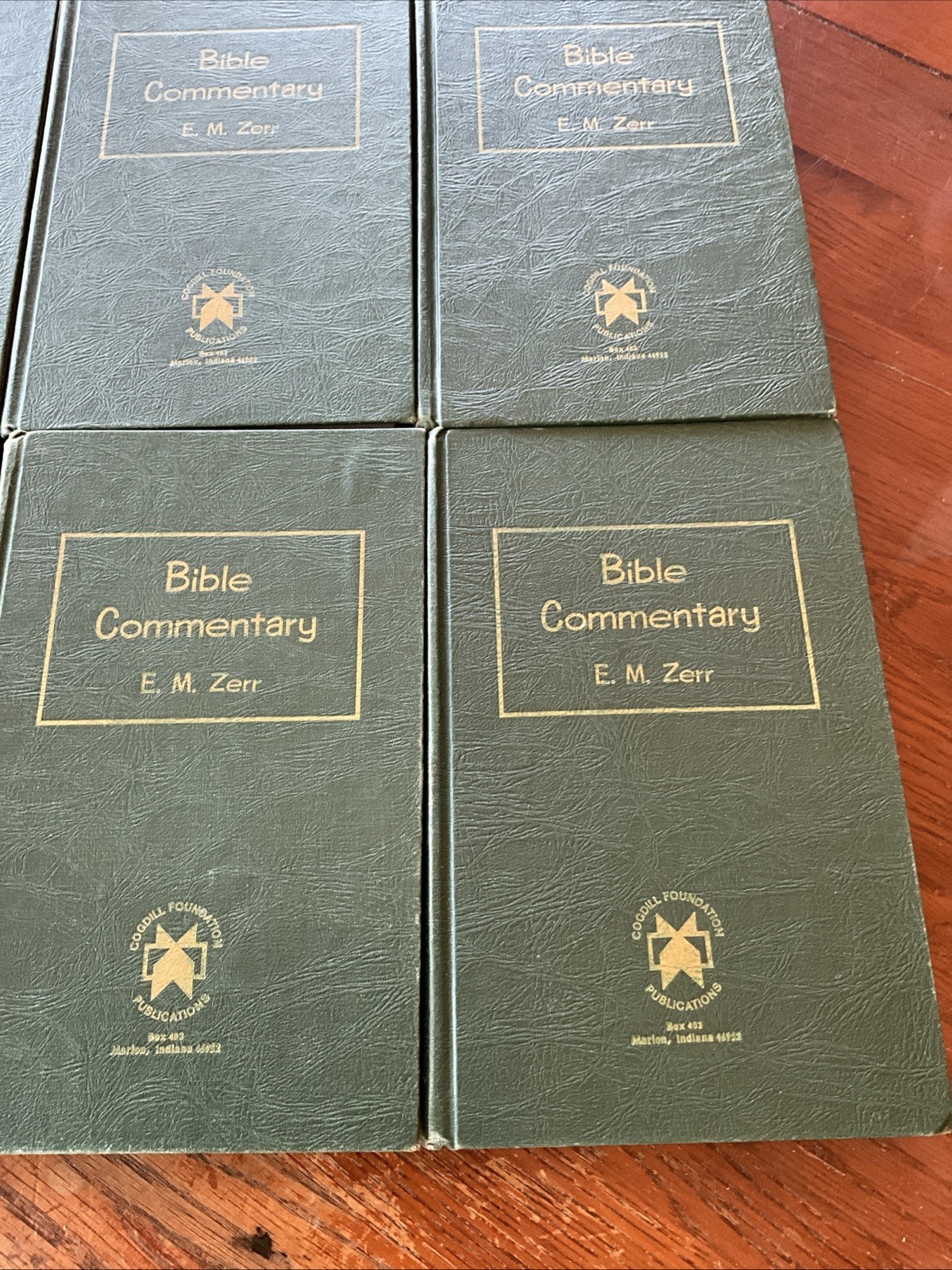 E.M. Zerr Bible Commentary Complete 6-Vol. Set 1947 HB Genesis to Revelation 1-6