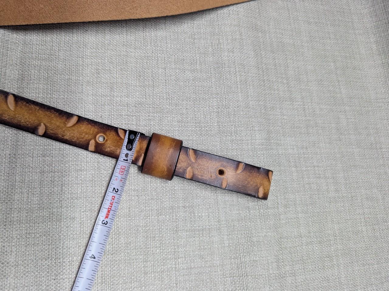 vintage CUSTOM cowhide leather TOOLED deer hunting RIFLE SLING gun belt CRAIG