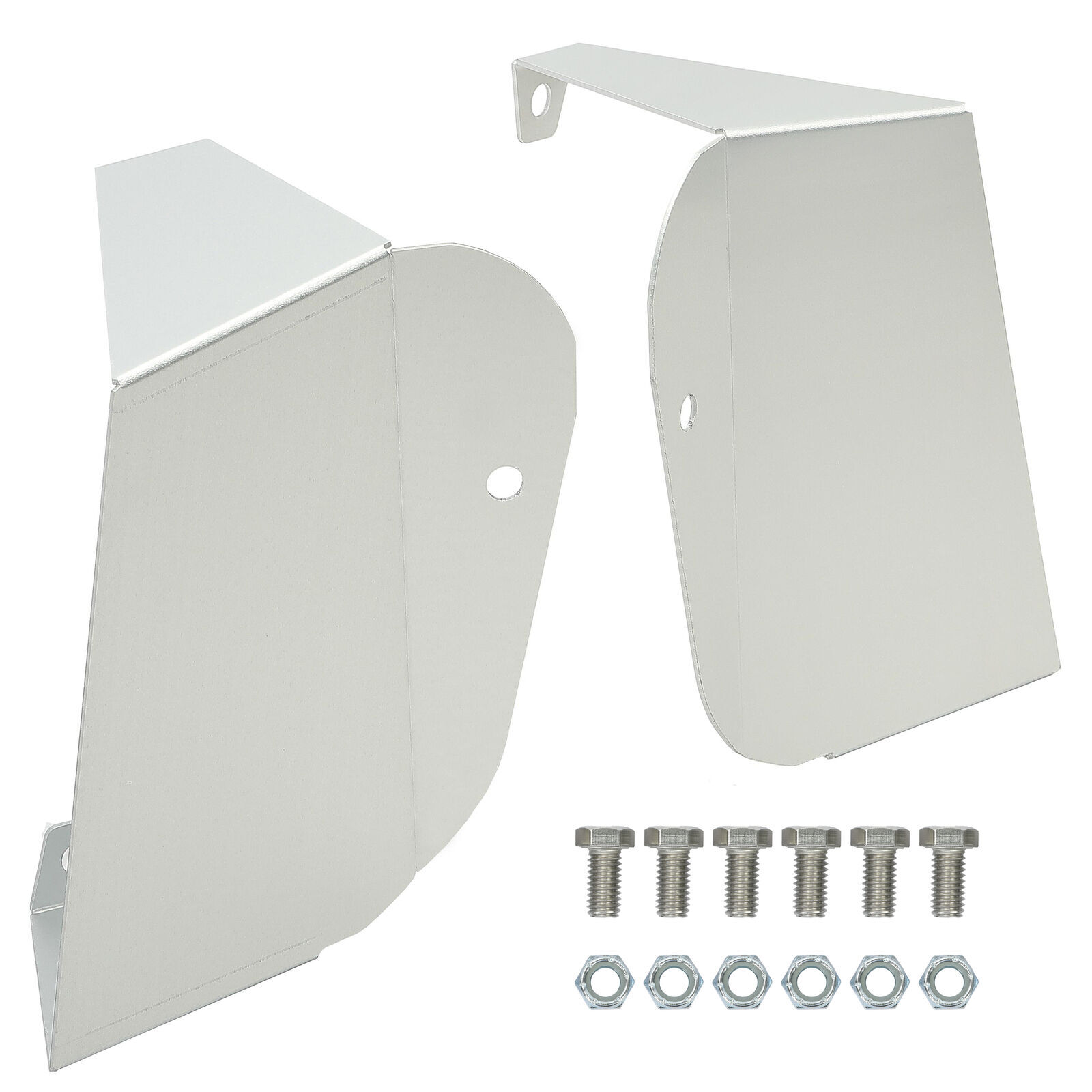 Air Shrouds W/ Bolts Powder Coated Engine Coolers for Honda 400EX TRX400X 93-04