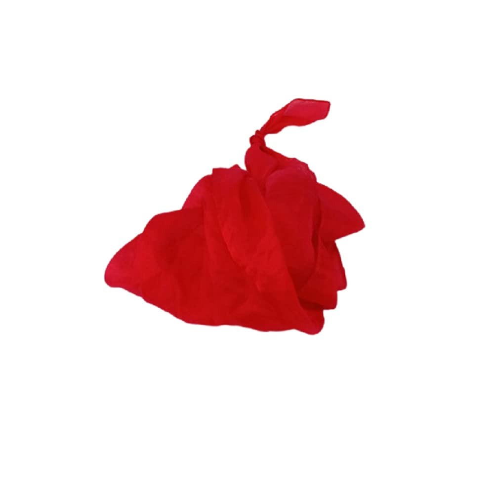MilesMagic Magician's Dancing Hanky Gimmick | Handkerchief-sized, Red