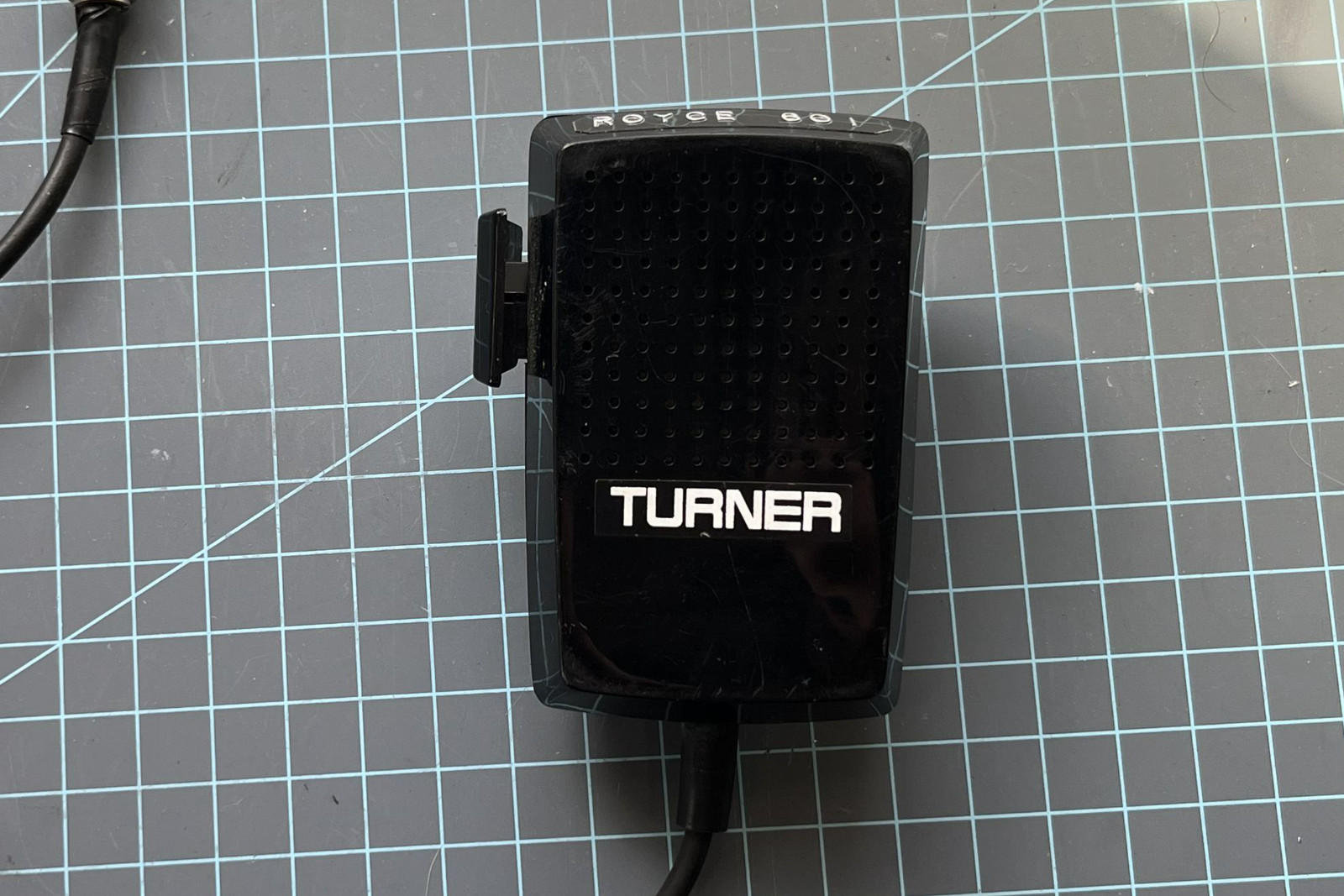 Vintage Turner +3 CB Microphone Power Mic LO/HI Gain – 4 Pin Plug - Untested