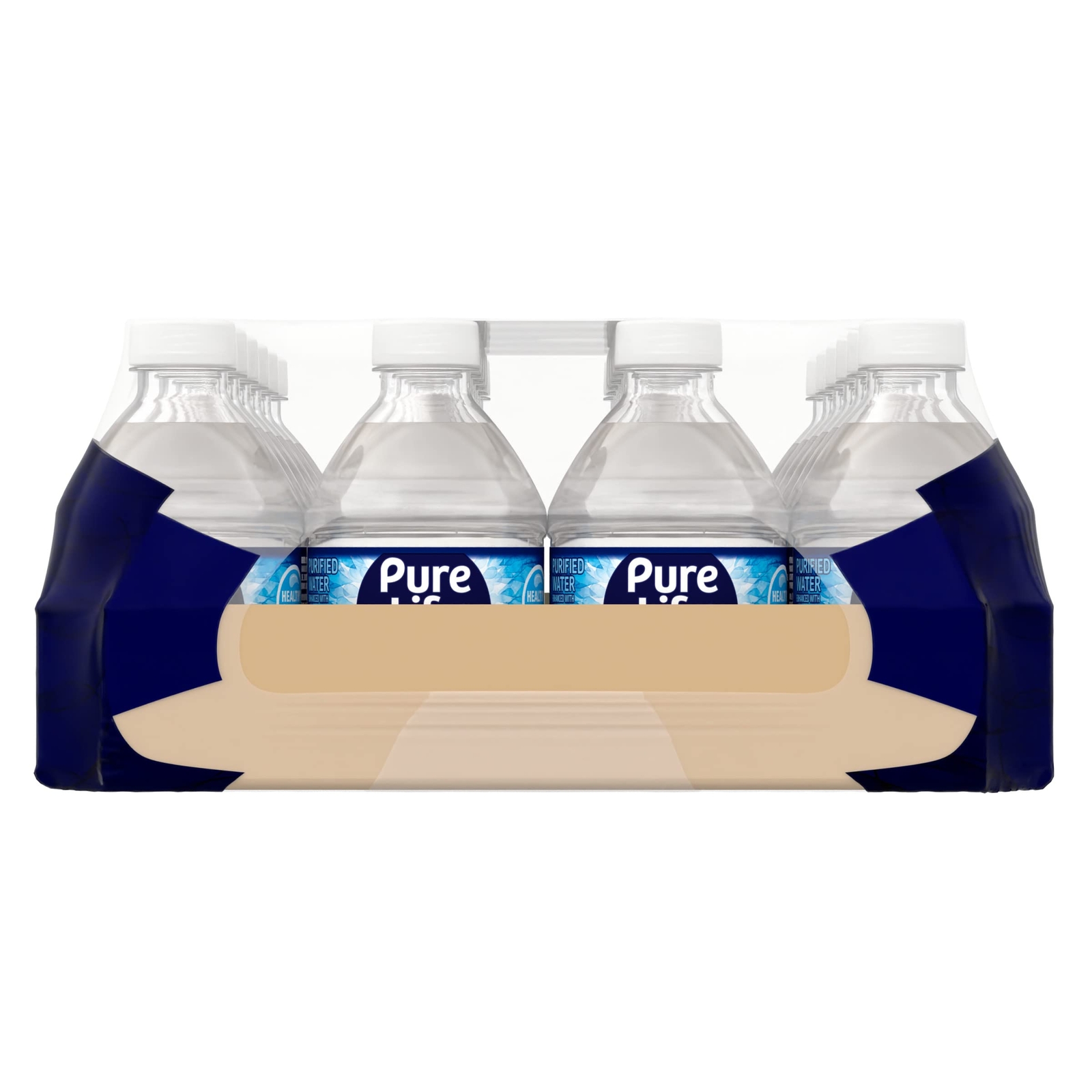 Pure Life, Purified Water, Plastic Bottled Water, (24 Pack) & (8 Fl Oz)....