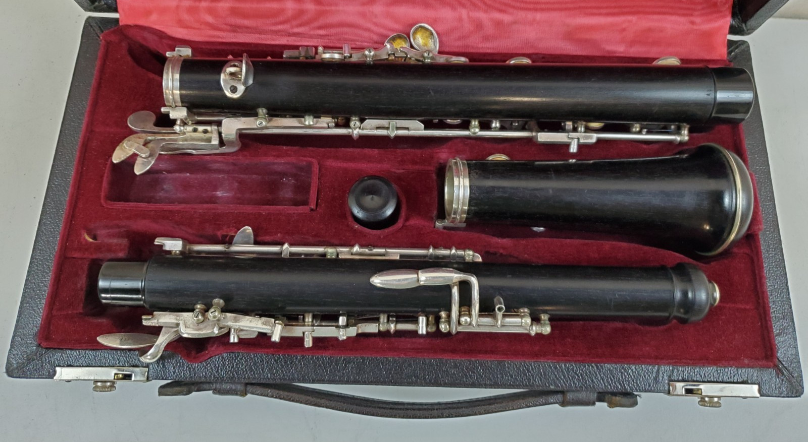 MIRAFONE "HANS KREUL" TUBINGEN PRO FULL CONSERVATORY WOOD OBOE 3RD OCTAVE KEY