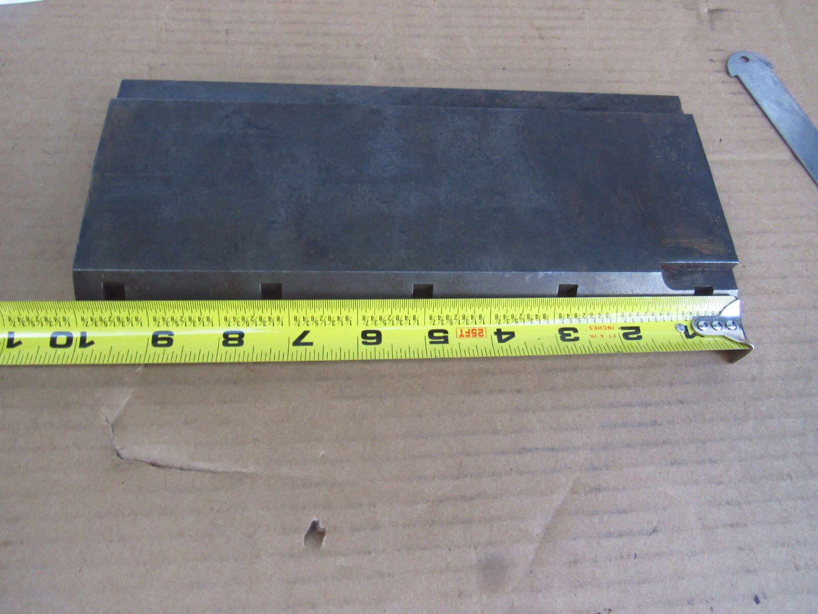 10" L Press Brake 90° Forming Angle Die Block Punch 1/2" Tang 4-5/16" H 1" Thick