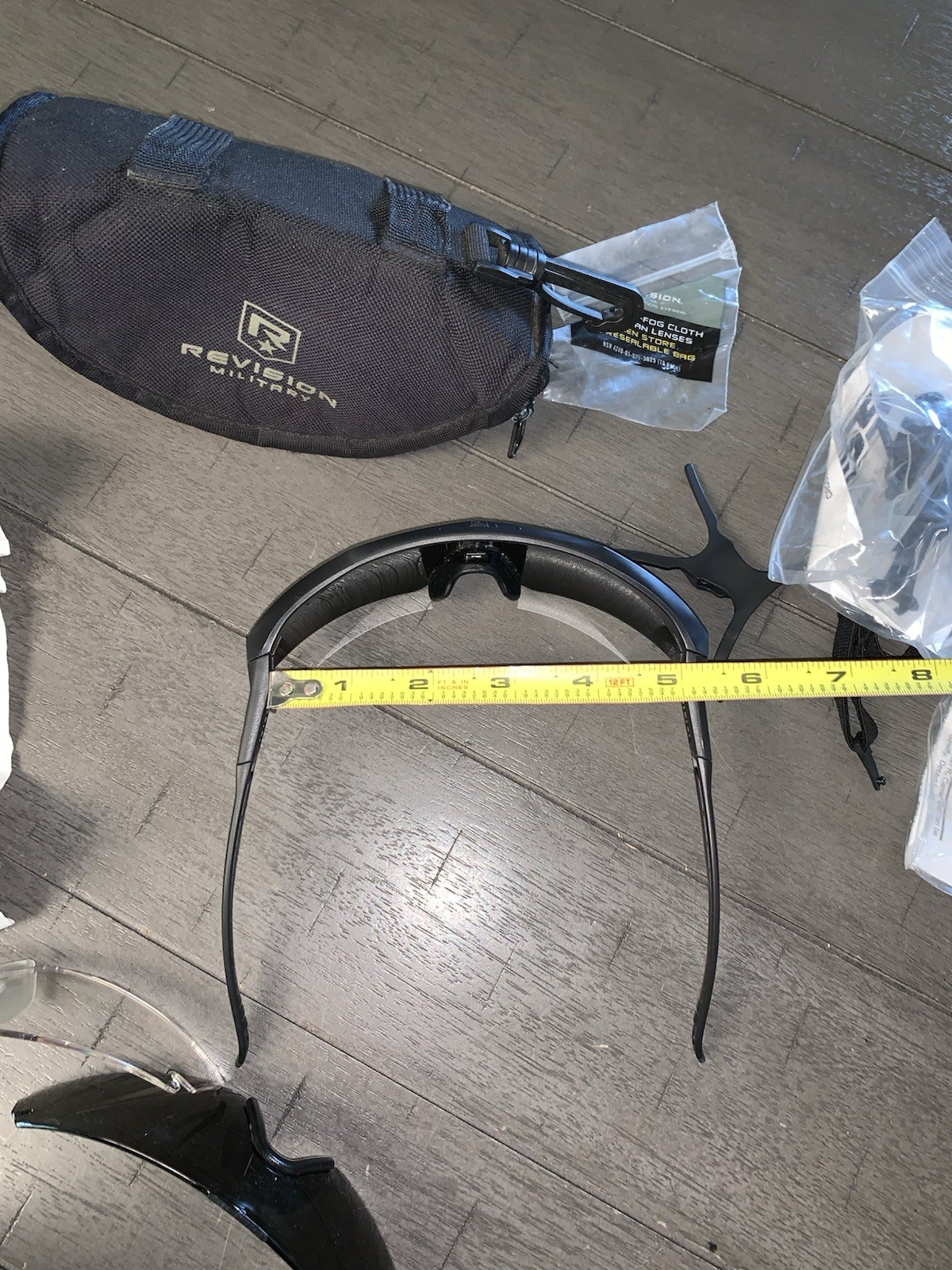 E4 US MILITARY APEL REVISION SAWFLY EYEWEAR SYSTEM GLASSES