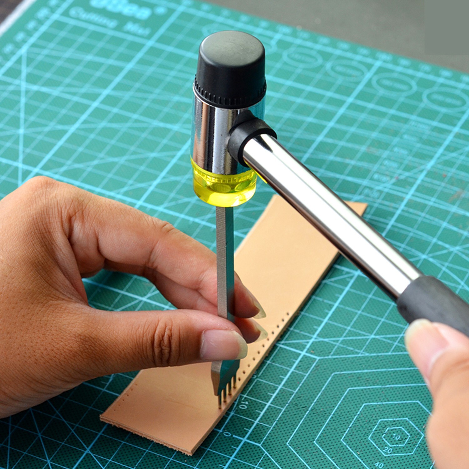 9PCS Forged Steel Roll Pin Punch w/Double Face Hammer Rifle Gunsmithing Jewelers