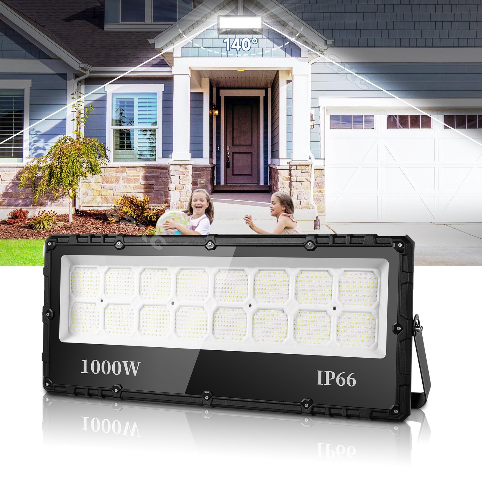 1000W LED Flood Light Cool White Outdoor Stadium Soccer Field Arena Spotlight