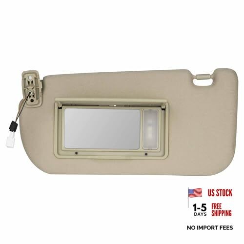 Sun Visor with Light Fits for KIA Sportage 2005-2010 Left Driver Side Sunvisor