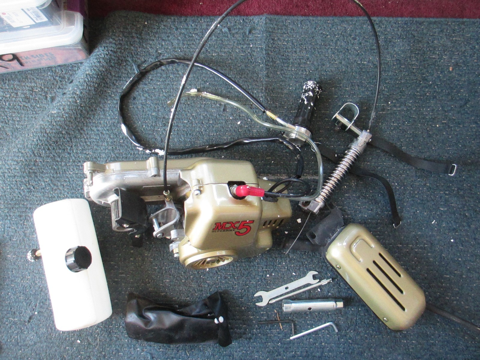 Vintage MX-5 MX5 Superbike Super Bike Bicycle Motor Model Bike 1993 BSMT