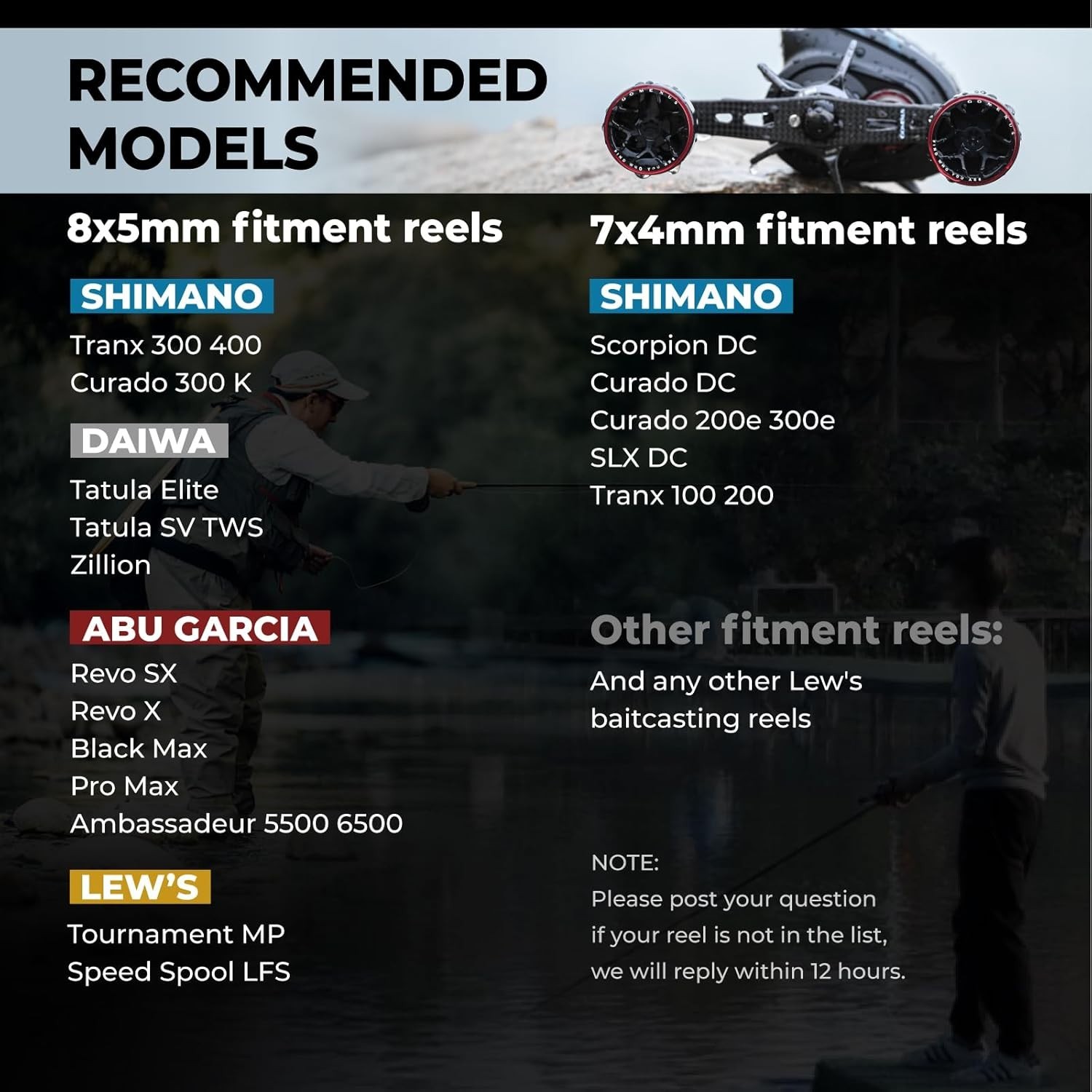 GOMEXUS 100mm Power Handle for Daiwa Lexa Zillion Saltiga Baitcasting Reel 8x5mm